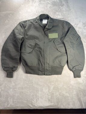 U.S. Military CWU-36/P Summer Flight Jacket Nomex Sage Green 8415-01-608-2981